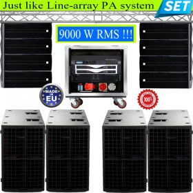 Just like Line-array PA System SET